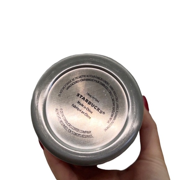 Stainless Steel Starbucks Tumbler 2014 16oz tumbler with straw - Picture 5 of 5